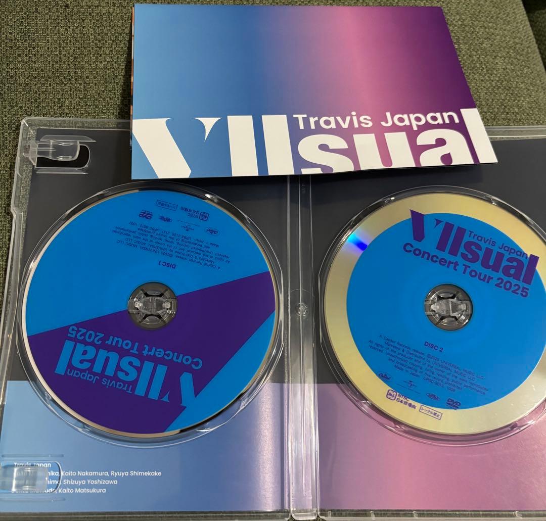 Travis Japan DVD vissual通常盤初回プレス
