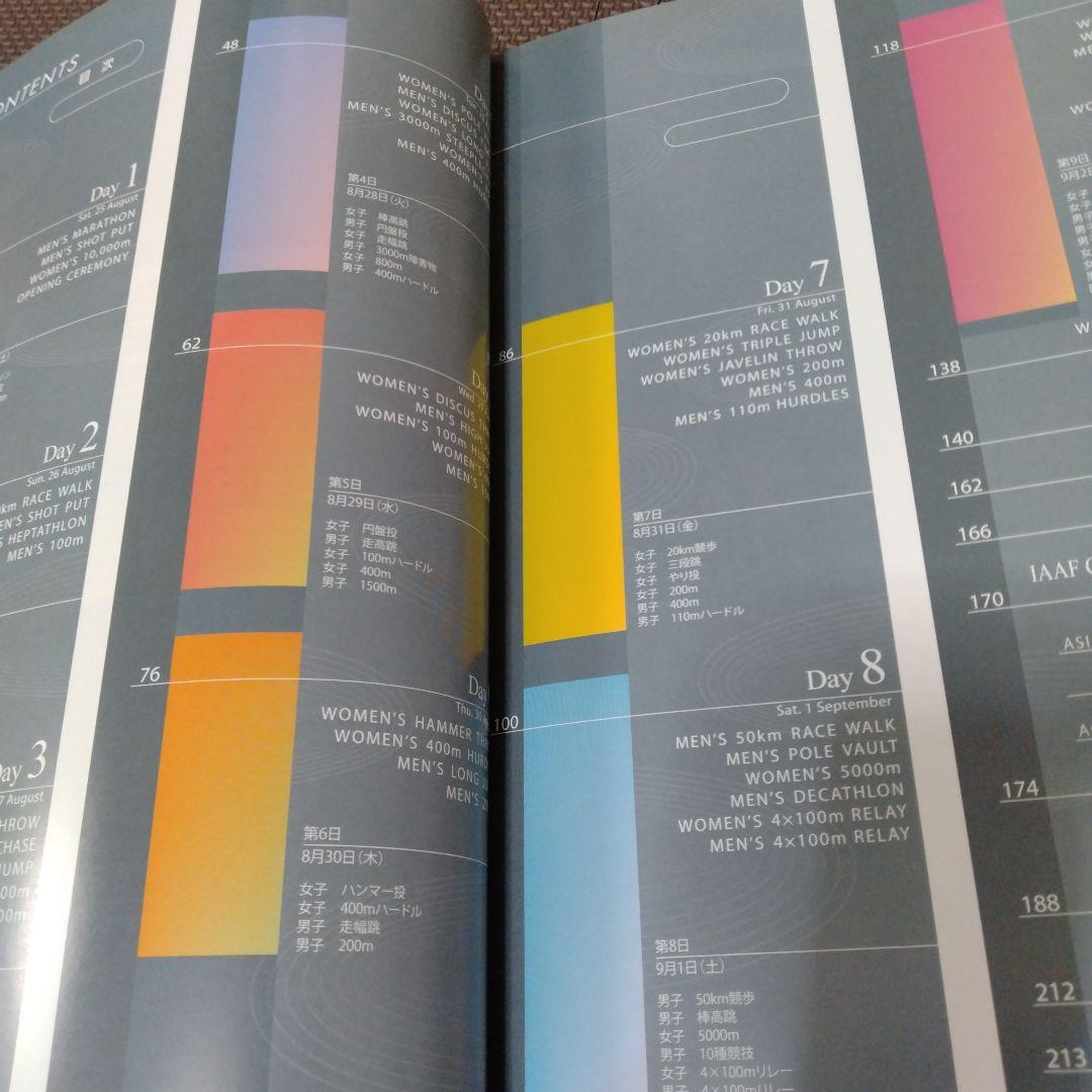 IAAF世界陸上2007大阪　大会報告書、写真集