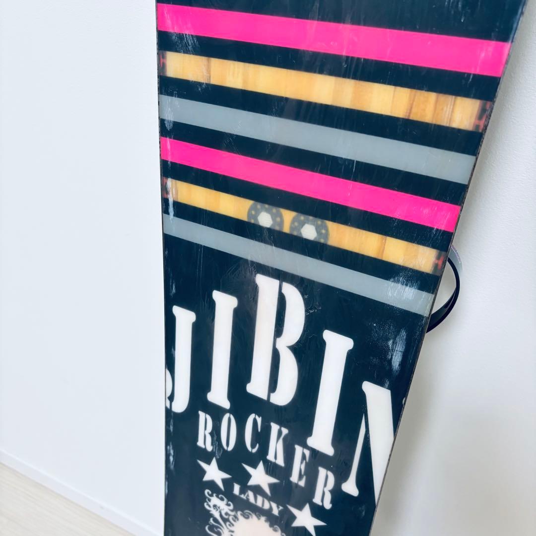 キスマーク 146cm ロッカー 2点セット レディース 初心者　スノーボード