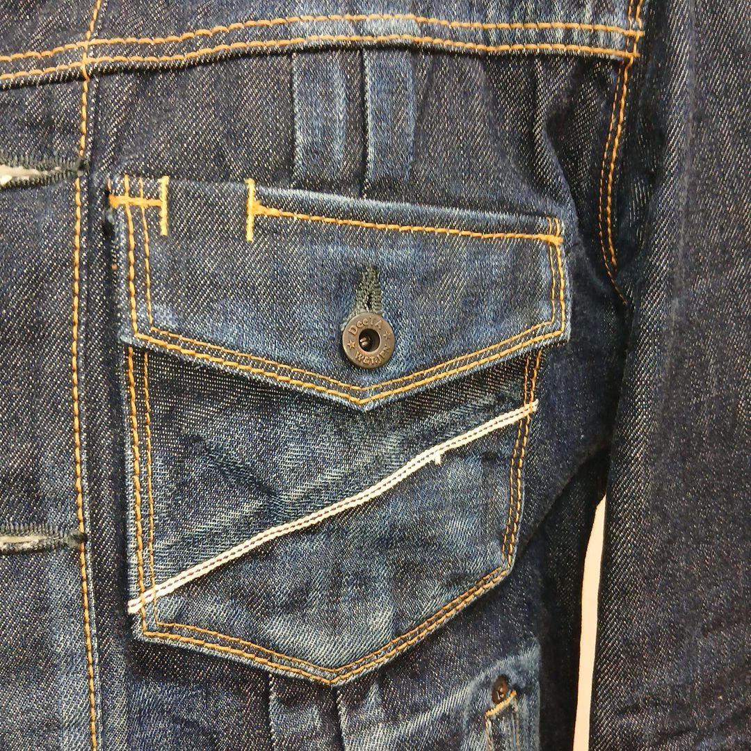 DeeTA インディゴ　セルビッチデニムジャケットMサイズ