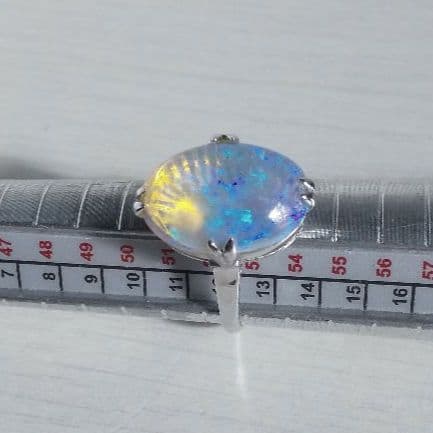 特大オパール☆Silver925リング