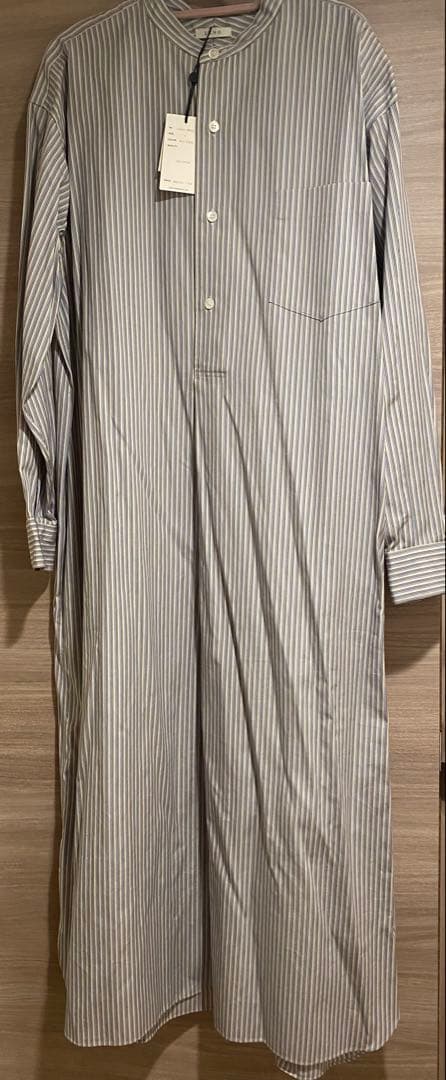 【未使用タグ付き】LENO BAND COLLAR PULLOVER DRESS