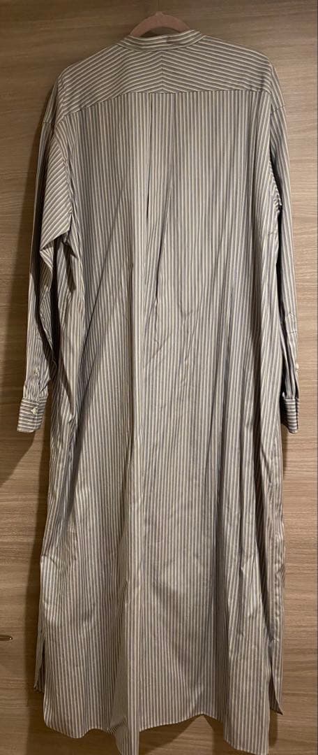 【未使用タグ付き】LENO BAND COLLAR PULLOVER DRESS