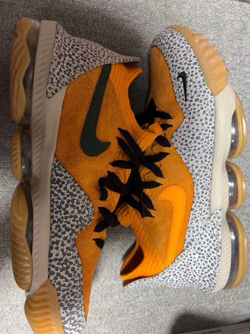 ATMOS × NIKE LEBRON 16LOW \"SAFARI\"27.5cm