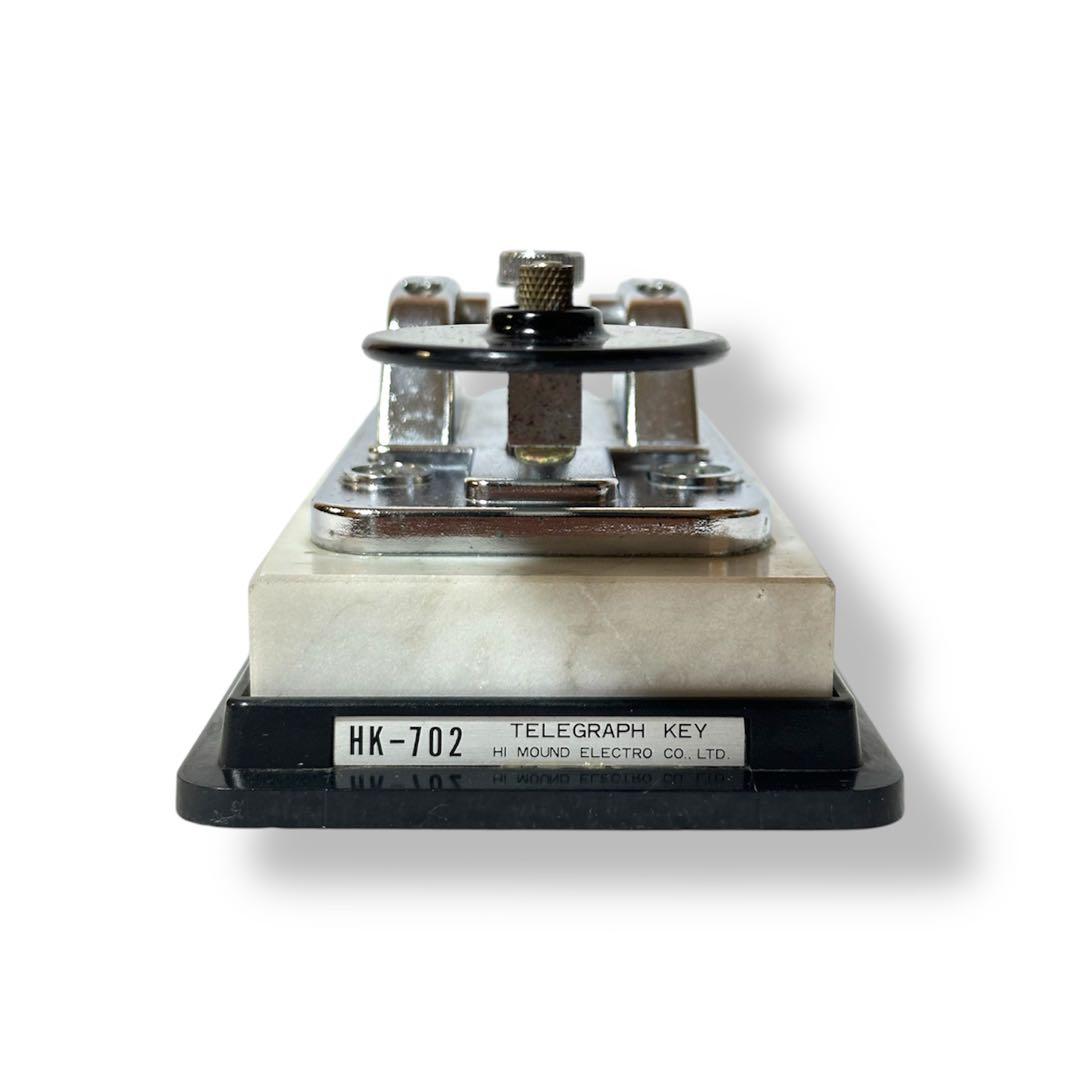 HI-MOUND HK-702 縦振り電鍵 天然大理石台座 テレグラフキー