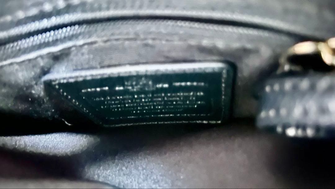 値下げ❗️卒業入学式‼️COACH コーチ 2WAY ハンドバッグ レザー ブラック