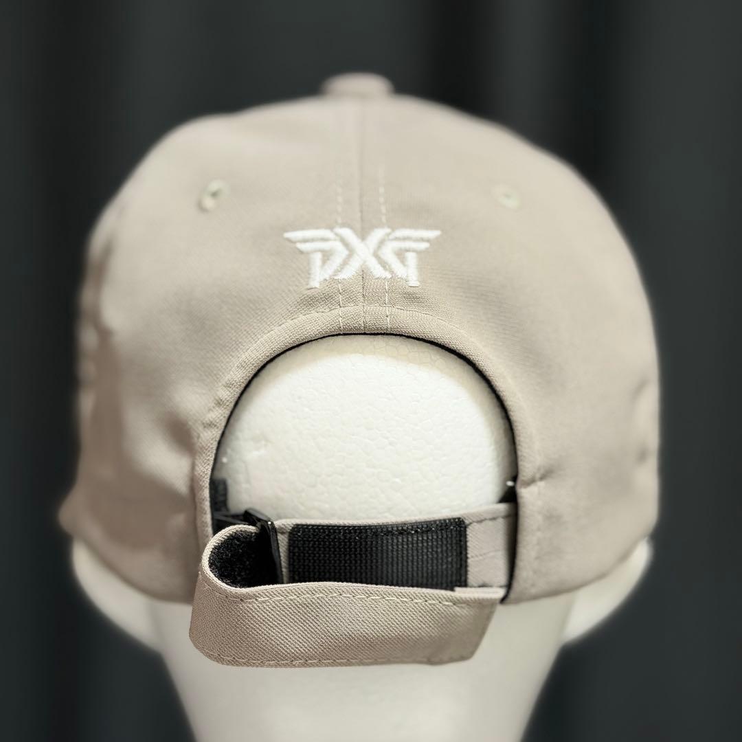 【未使用に近い】PXG キャップ カーキ/ベージュ系 フリーサイズ