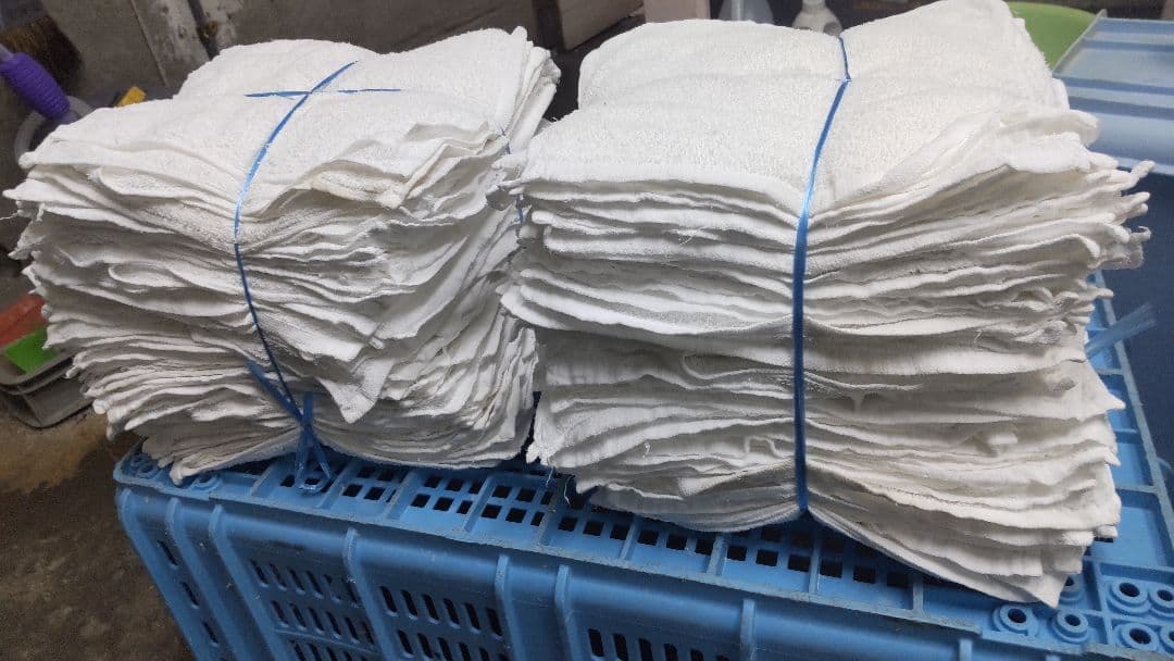 おしぼりウエス おしぼり 400枚 ウエス 掃除 介護 整備 など