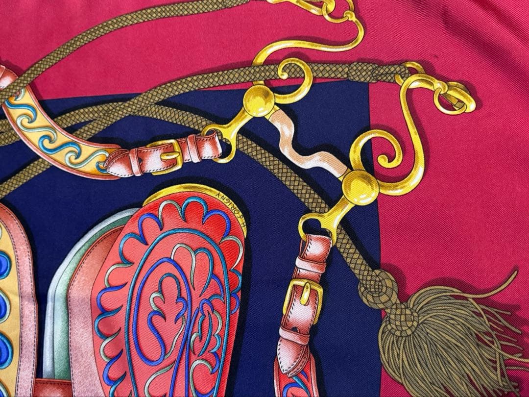HERMES/エルメス Festivalシルクスカーフ フランス製