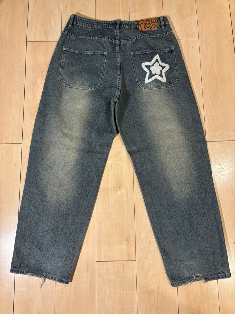 パンツ STAR TEAM WASHED STAR JEANS