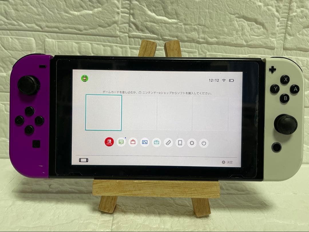 【バッテリー強化版】Nintendo Switch本体グレー・ホワイト/パープル