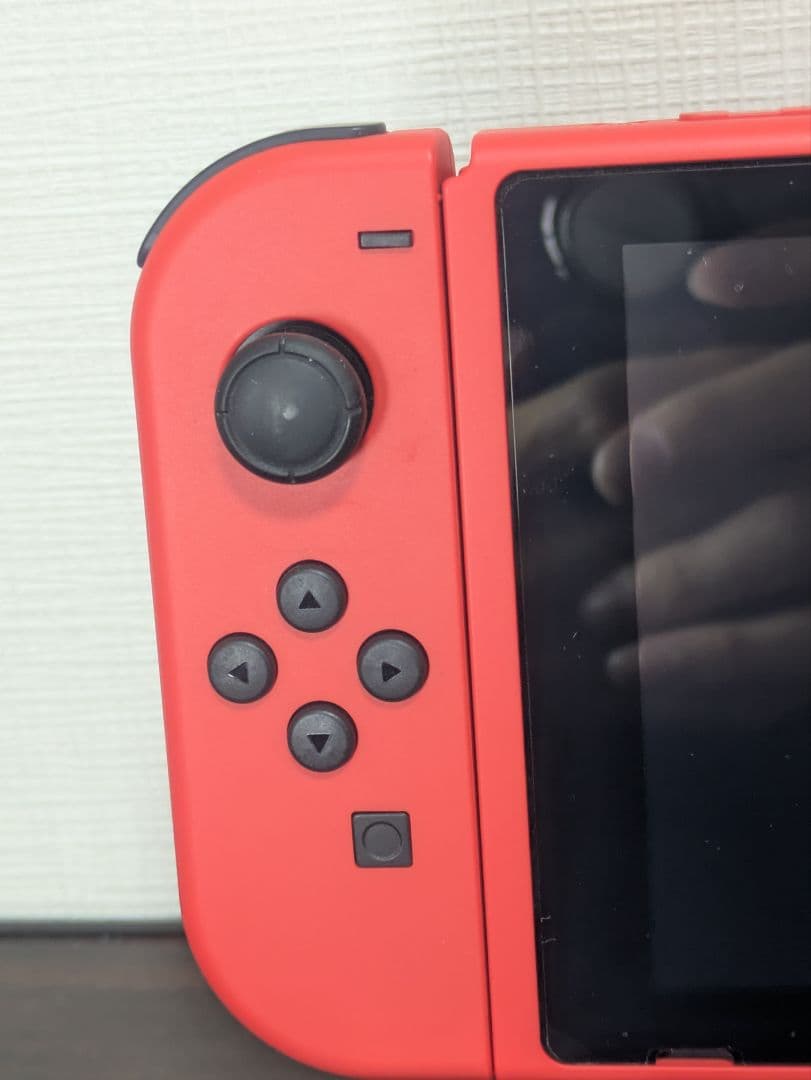 【超美品】Nintendo　Switch　マリオレッド　ジョイコン　動作確認済み