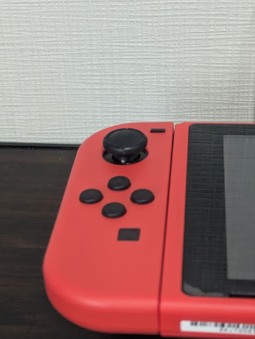 【超美品】Nintendo　Switch　マリオレッド　ジョイコン　動作確認済み