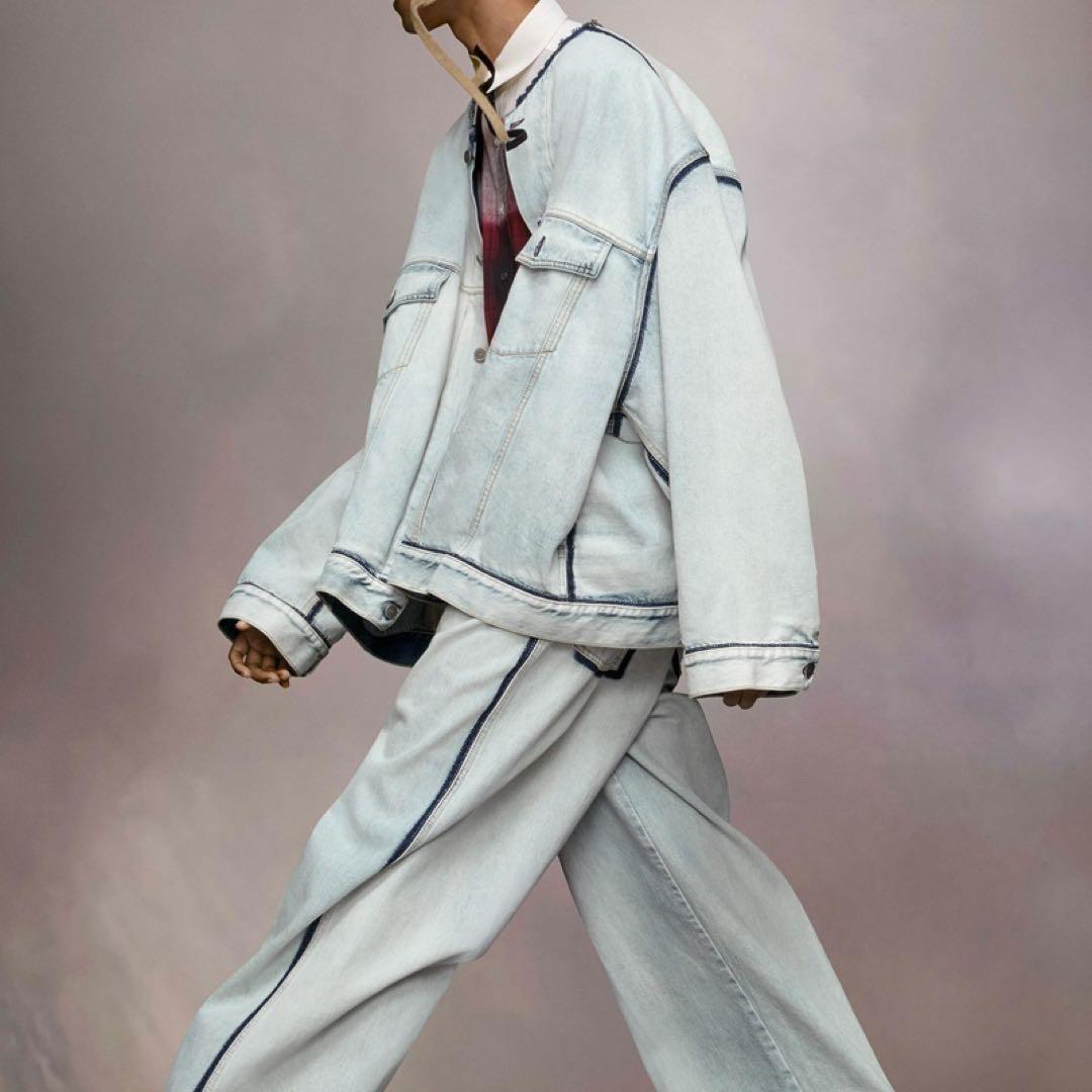 Maison Margiela マルジェラ デニムジャケット ノーカラー 新品