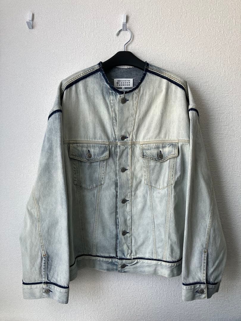 Maison Margiela マルジェラ デニムジャケット ノーカラー 新品