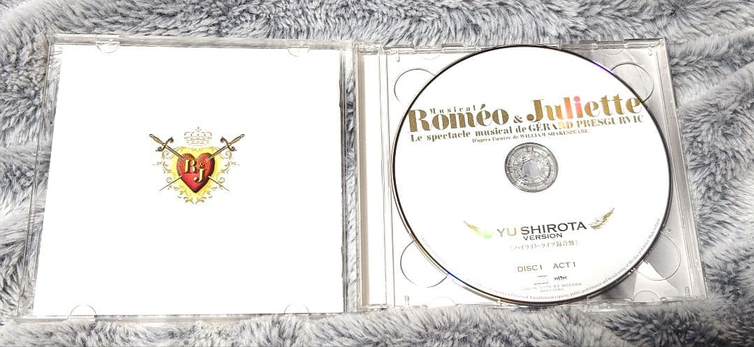 東宝　ロミオ&ジュリエット 城田優バージョンCDライブ収録 ロミジュリ