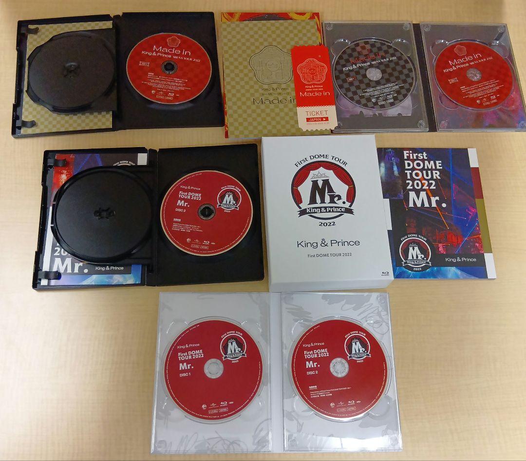 ❶ King&Prince キンプリ ライブ DVD Blu-ray 12枚