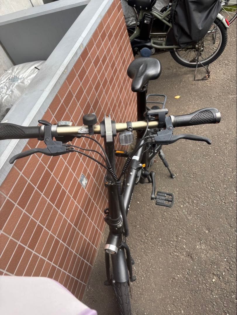【直接引き渡しのみ】HAIGE 16インチ 電動アシスト折りたたみ自転車