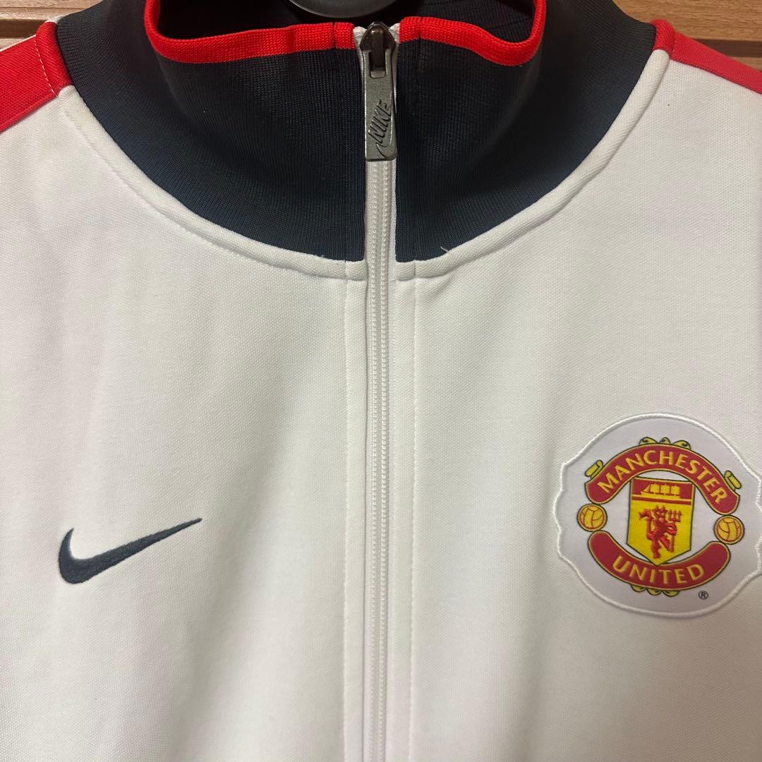 Nike Manchester United トラックジャケット ホワイト