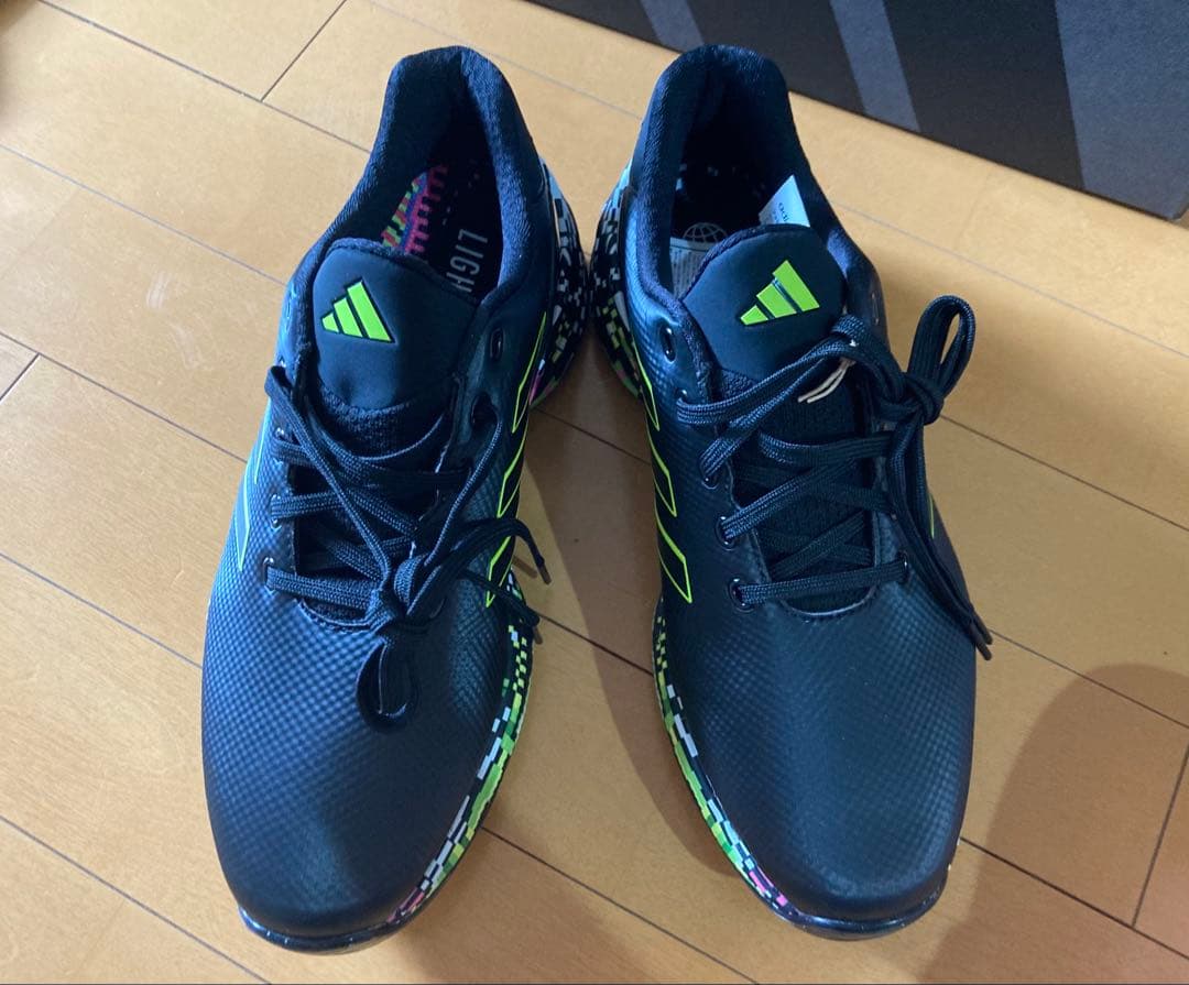 新品adidasアディダスゴルフシューズ　ゼットジー23 グリッチ