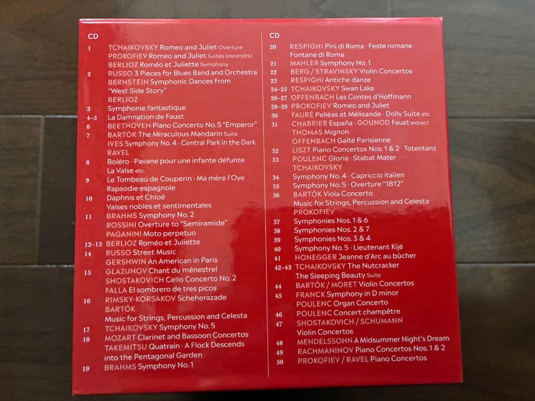 小澤征爾/ドイツグラモフォン録音全集　50CD
