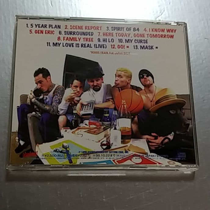 H2O '96年初版　国内盤1st　帯付き