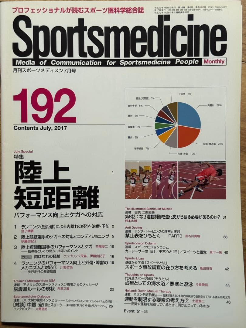 Sportsmedicine 191-200号セット