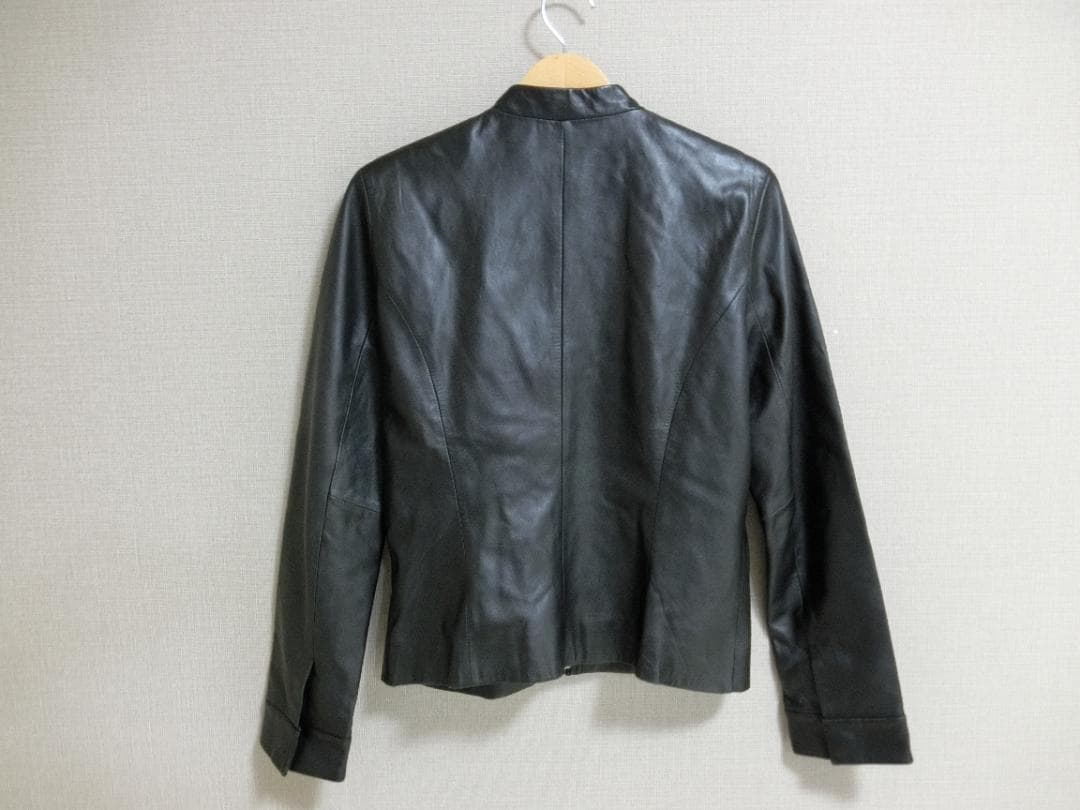 teteブルックスブラザーズ　ラムレザー　本革　ライダースジャケット　XS