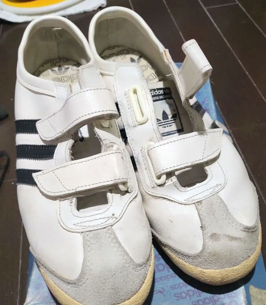 アディダス　ジム　フランス製　箱つき