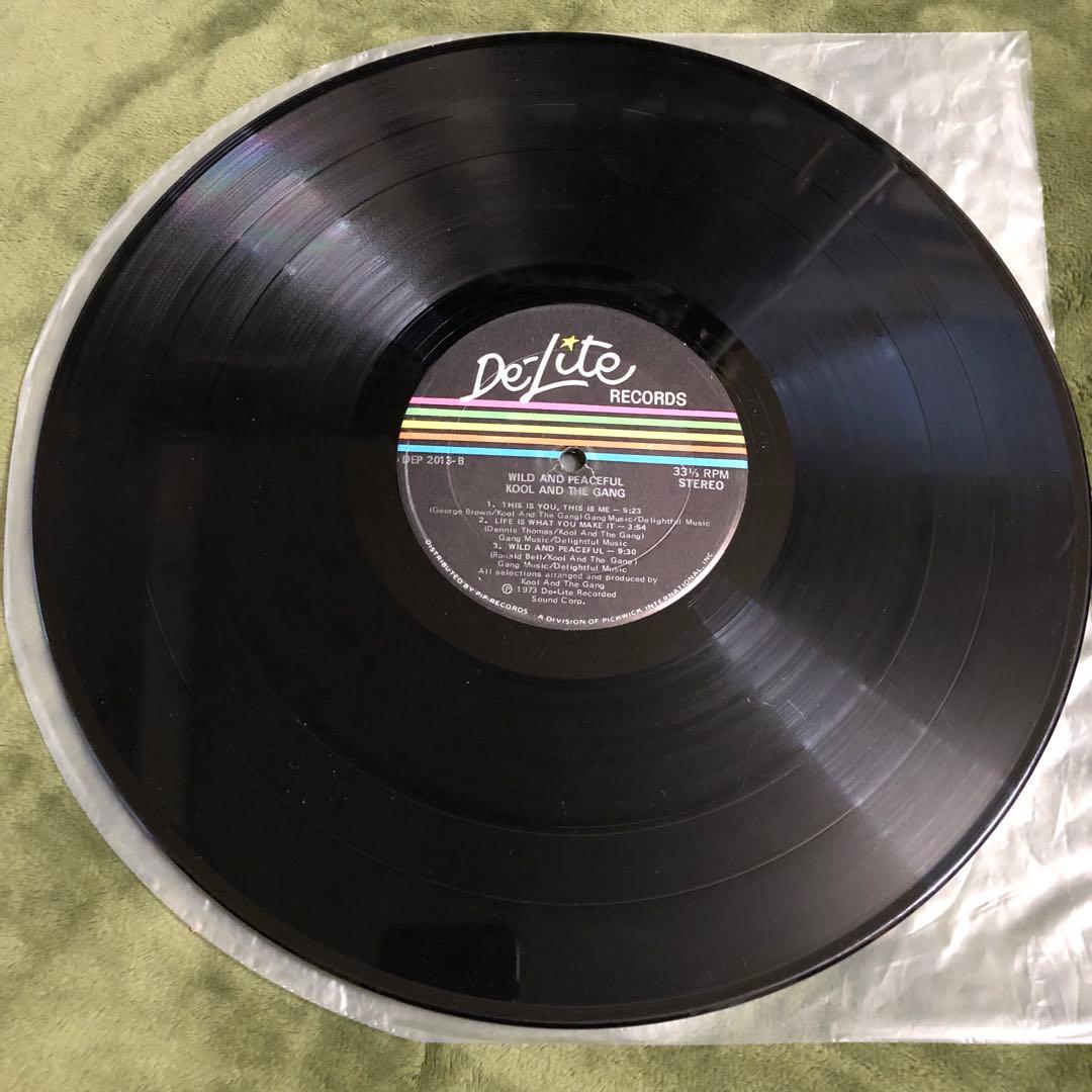 ［名盤］クール&ザギャング WILD AND PEACEFUL LPレコード