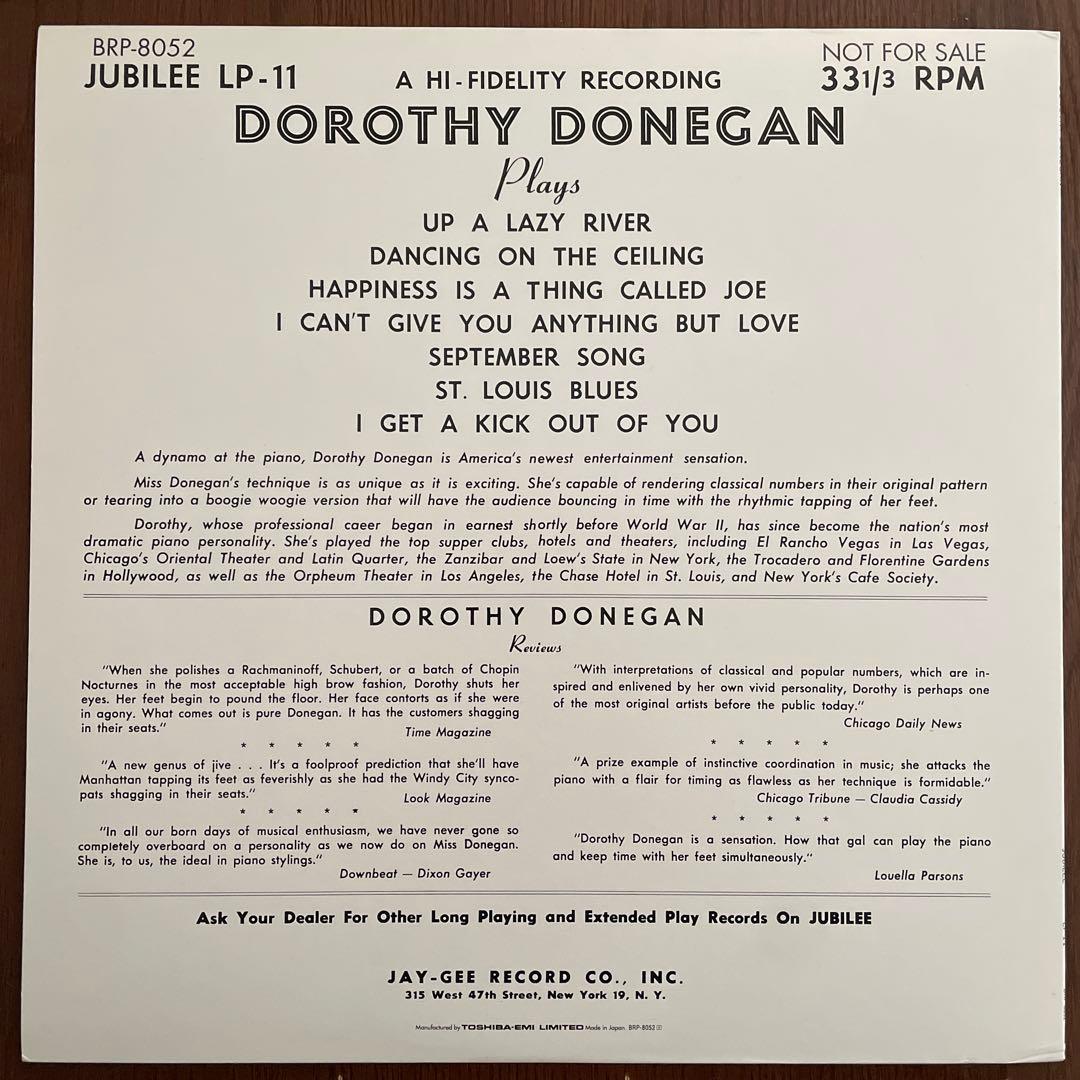 洋楽 DOROTHY DONEGAN