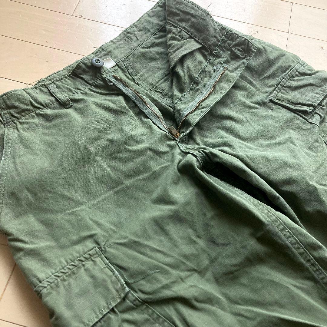 60s U.S.Army ジャングル ファティーグ パンツ S-R カーゴ　J4