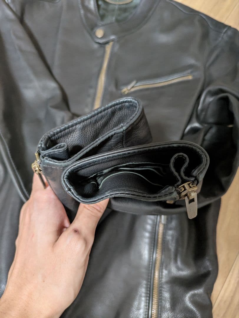 ajmone/アイモネ レザージャケット ライダースジャケット