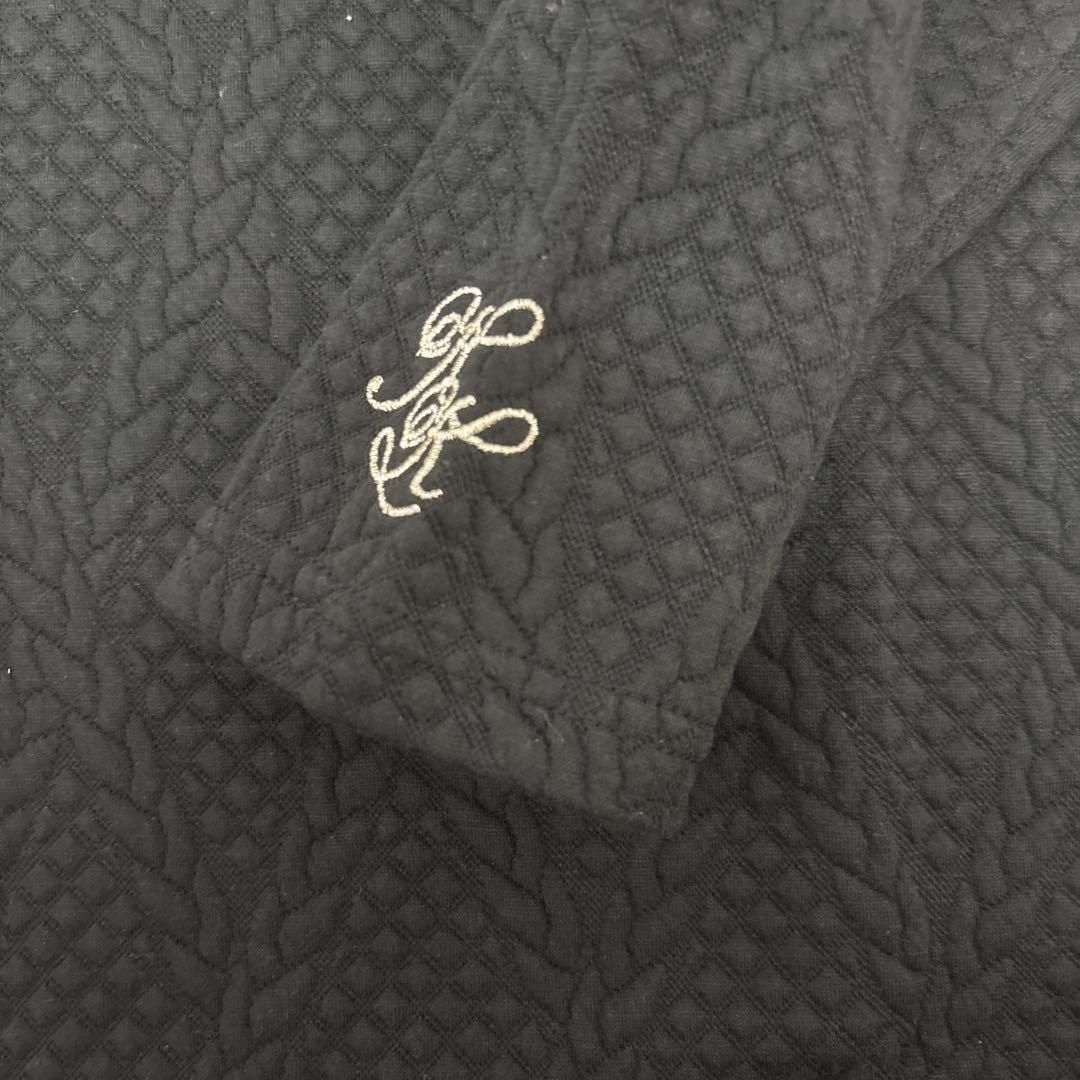 Karl kaniゴルフウェアブラック(XXXL)