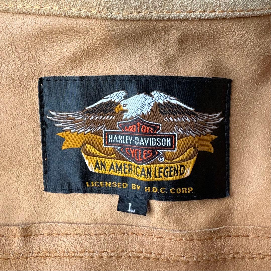 HARLEY DAVIDSON スウェード 3rd 牛革 トラッカージャケット