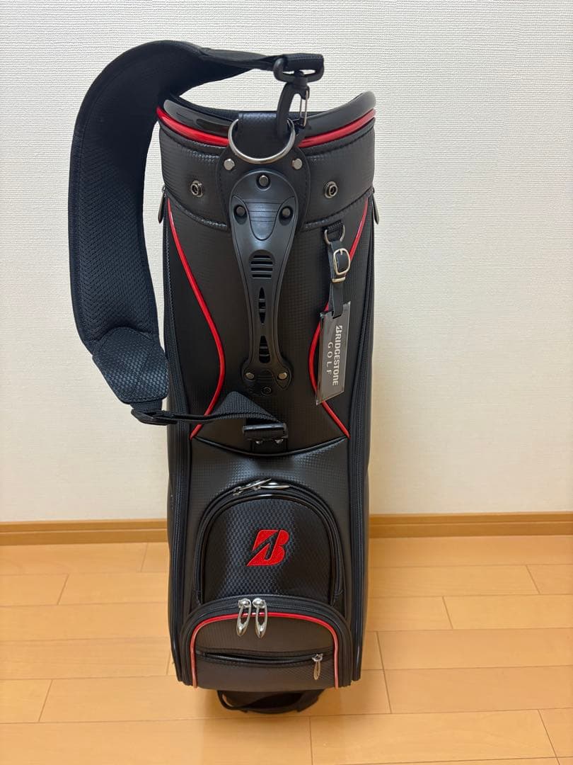 ブリヂストン　キャディバッグ 軽量 ベーシックモデル CBG422BK