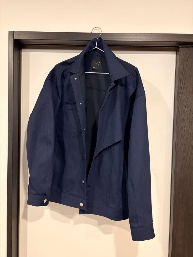 UNITED TOKYO エアリーデニム ブルゾンM L 日本製