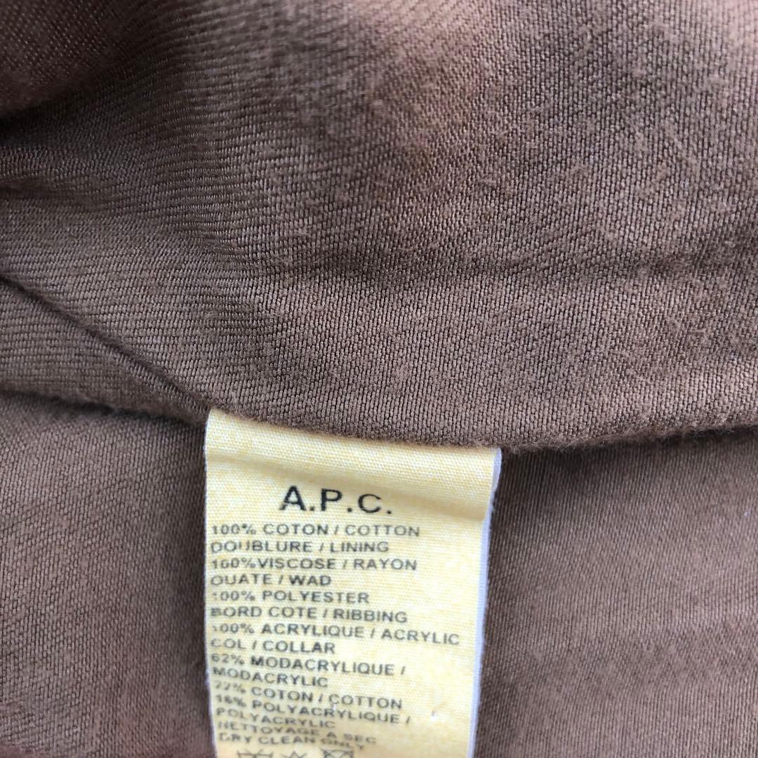A.P.C コート メンズ Sサイズ（日本のＭサイズ位）