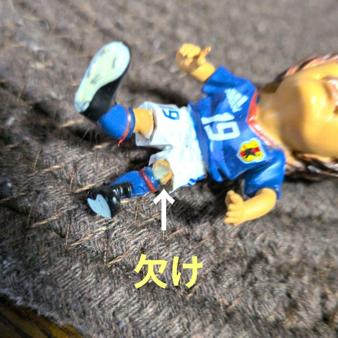 サッカー選手フィギュア3体セット + リアルマドリードキーホルダー