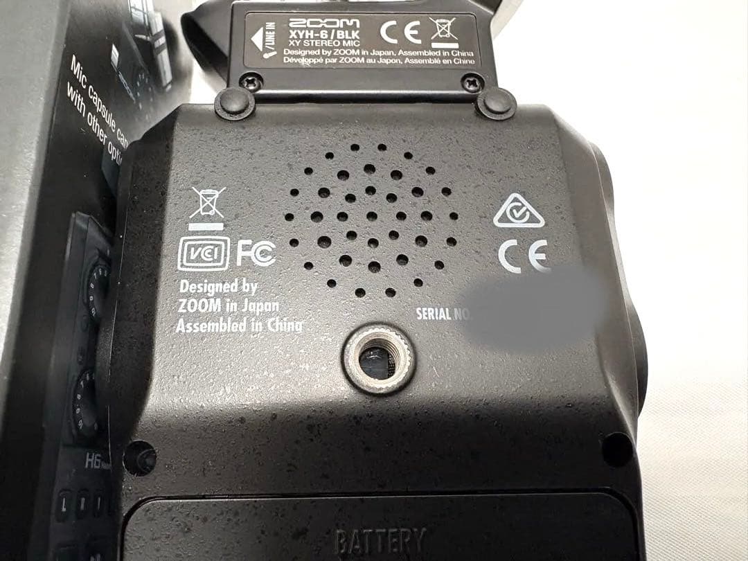 【極美品】ZOOM H6 Black