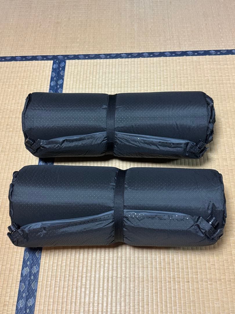 【mai】インフレーターマット 8cm シングル 2個セット