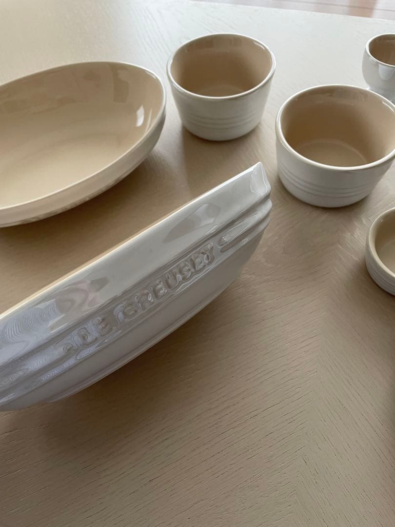 新品 ル クルーゼ ホワイトラスター 10点セット まとめ売り