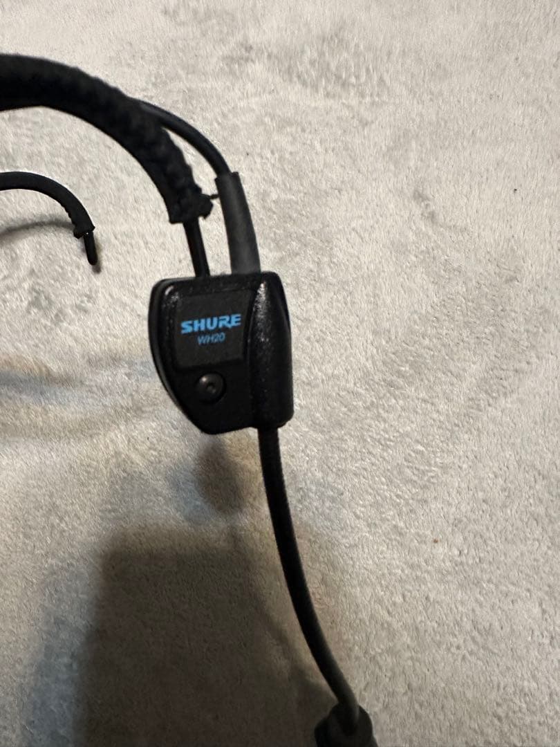 SHURE シュア WH20XLR TASCAM iXZマイクインターフェース