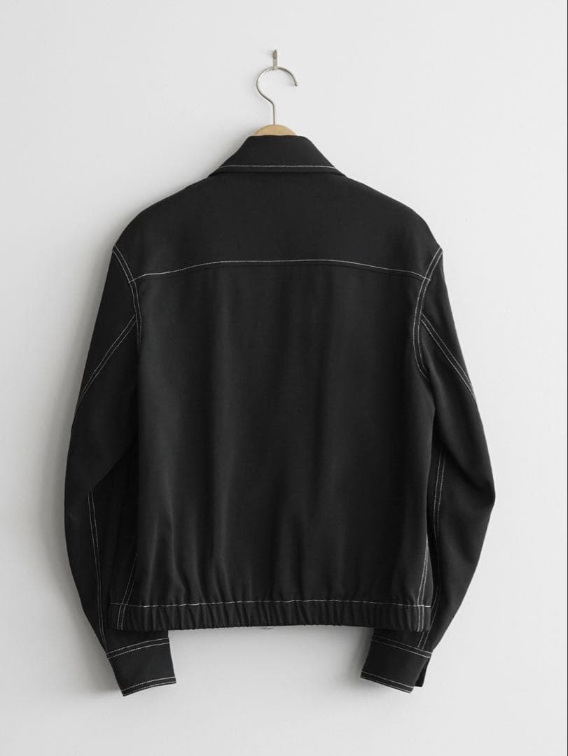 【WYM LIDNM】ツイルステッチラインショートブルゾン Mサイズ 売切品