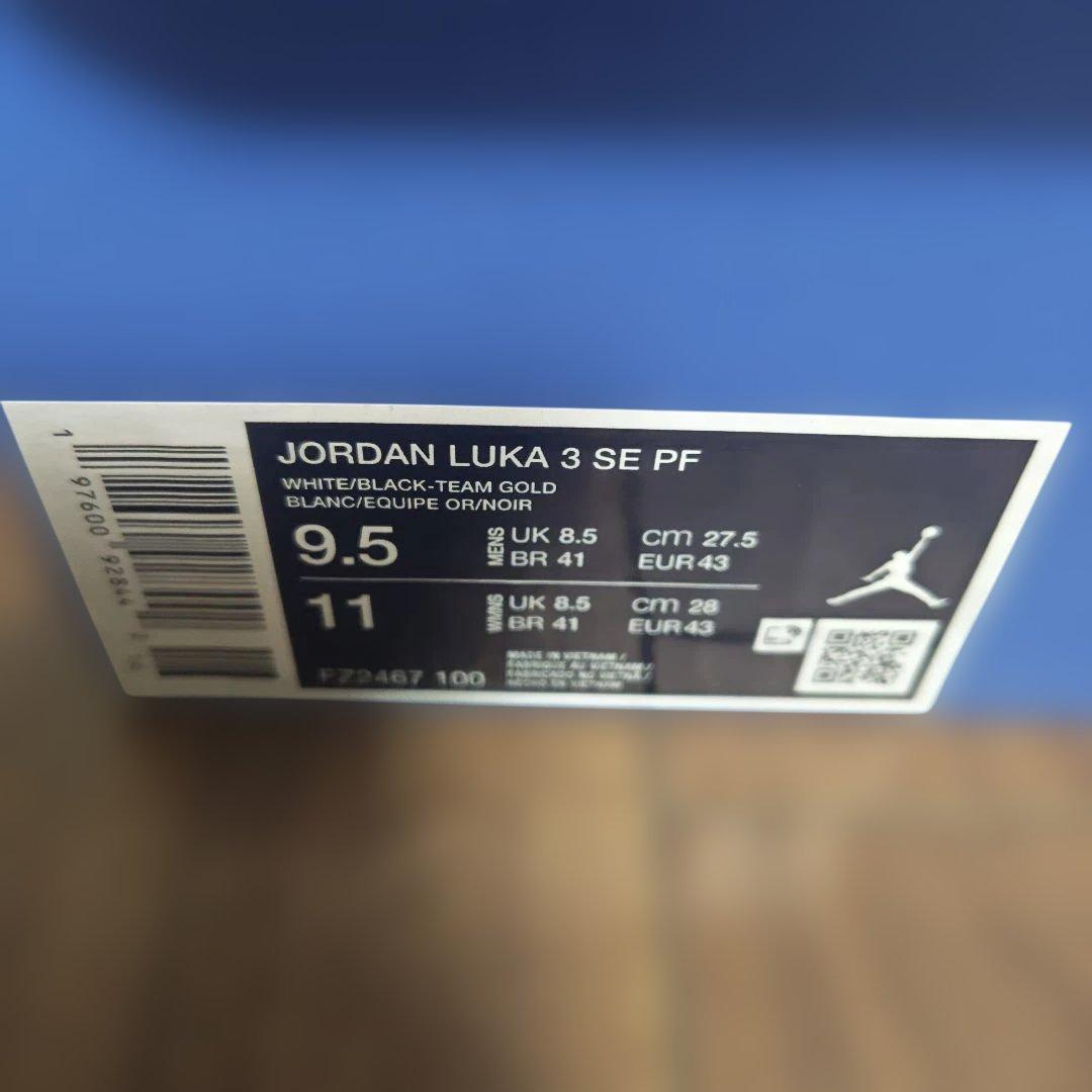 NIKE Jordan バスケ シューズ　 LUKA3 FZ2467-100