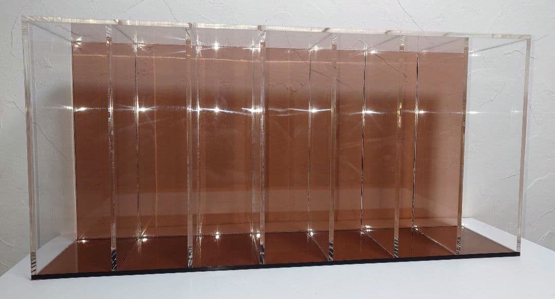 7段 クリア ケース ボックス BOX 棚 強化プラスチック 頑丈
