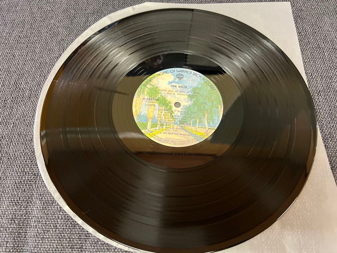 Van Halen LP 洋楽レコード 初版 P-10479W 美品 日本盤