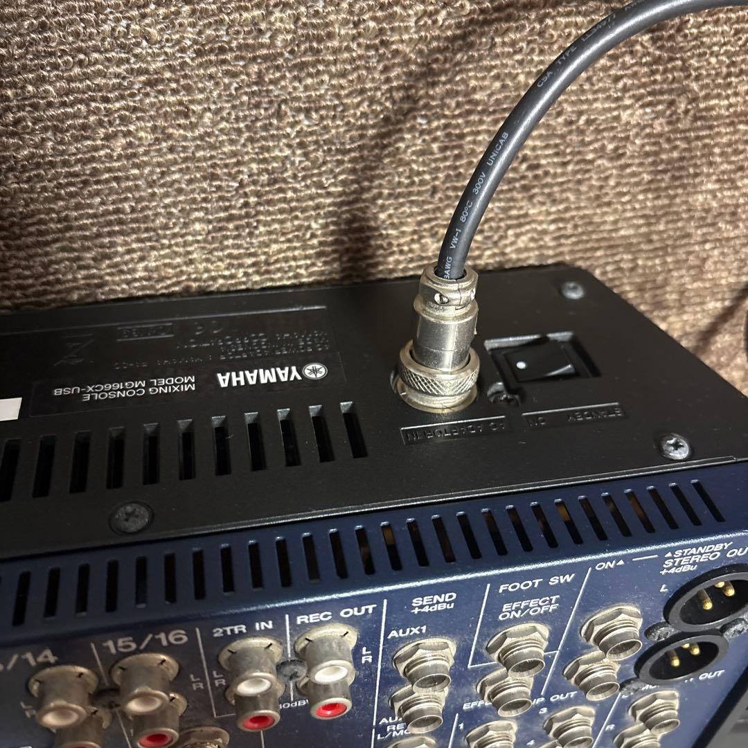 YAMAHA MG166CX-USB 一部つまみなし 動作確認済