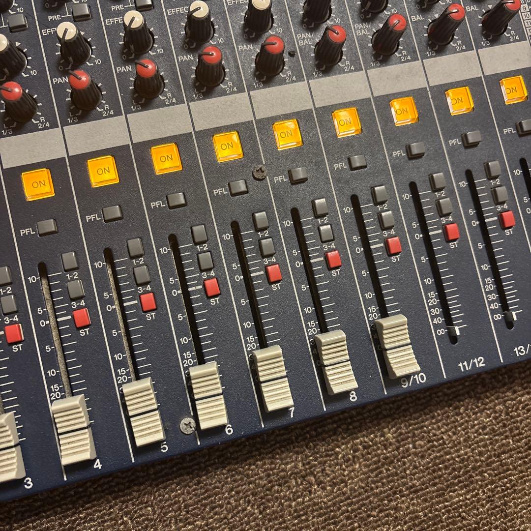 YAMAHA MG166CX-USB 一部つまみなし 動作確認済