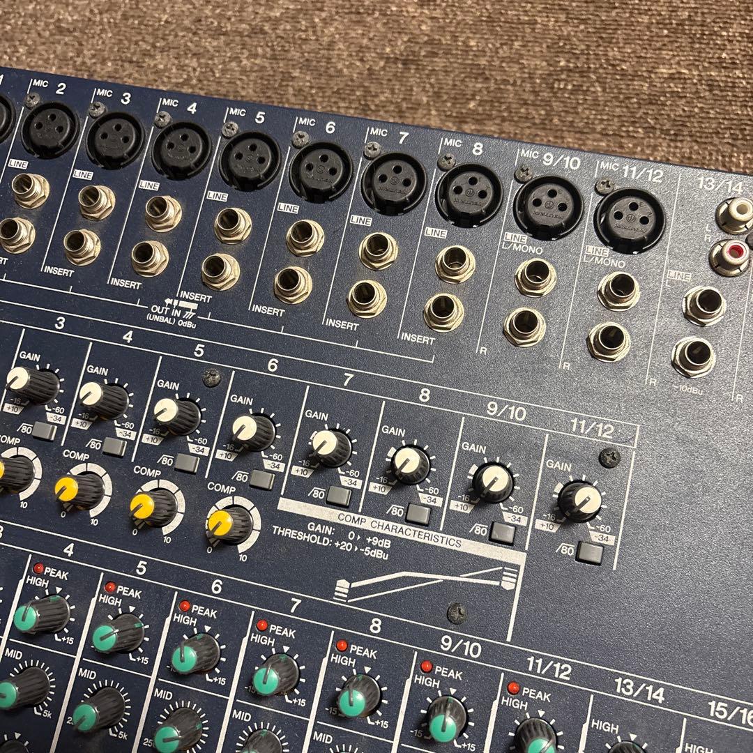 YAMAHA MG166CX-USB 一部つまみなし 動作確認済